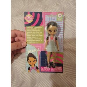 🤎🤎🤎FRIENDS FOREVER CLUB ALANIS DOLL FIGURE 5.5 Inches New🤎🤎🤎